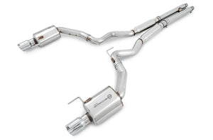 AWE Tuning S550 2015 -2017 Mustang GT Cat-back Exhaust - Touring Edition (Chrome Silver Tips)