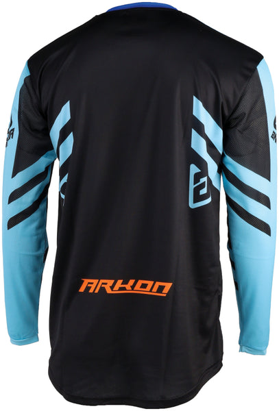 Answer 25 Arkon Nitrus Jersey Blue/Black/Hyper Orange