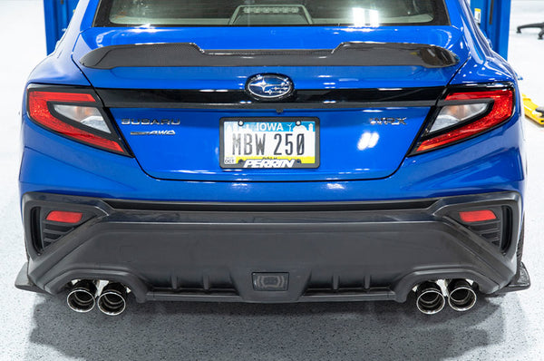 OLM S Style CF Rear Spats - Subaru WRX 2022+