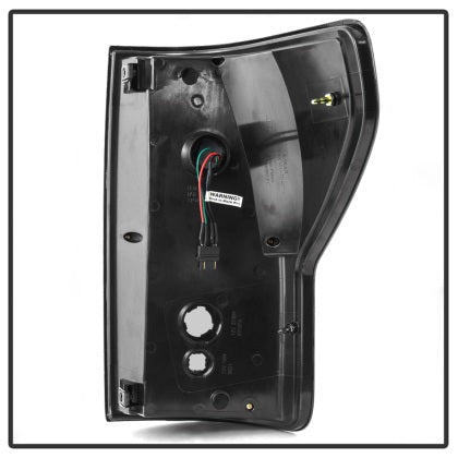 Spyder 2007 - 2013 Toyota Tundra V2 Light Bar LED Tail Lights - Smoke ALT-YD-TTU07V2-LB-BSM