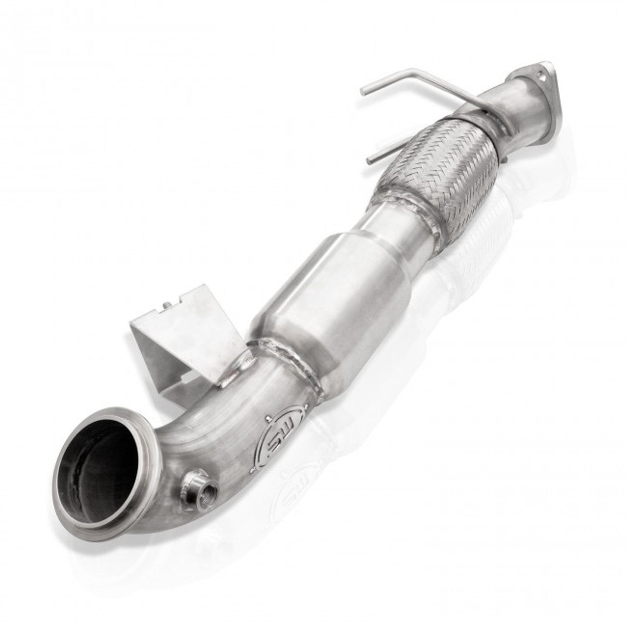 Stainless Works 2013-2018 Ford Focus ST 3in High-Flow Cats Downpipe Factory Connection