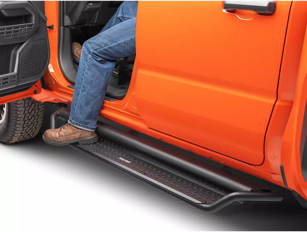 Go Rhino 2024+ Toyota Tacoma (Double Cab) Dominator Xtreme D1 SideSteps Complete Kit -Textured Black