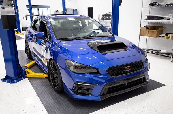 OLM Oversized Carbon Fiber Hood Scoop - 2015-2021 WRX / STI