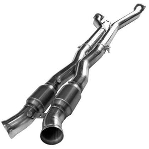 Kooks 1997 - 2004 Chevy Corvette C5 3in. x 2-1/2in. SS Catted X-Pipe