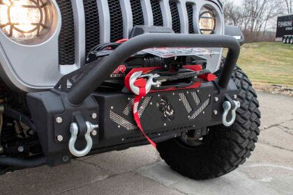 Fishbone Offroad 2007 - 2018 Jeep Wrangler JK Barracuda Modular Front Bumper - Base