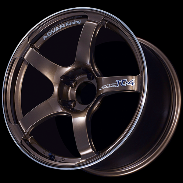 Advan TC4 18x8.5 +45 5x100 Racing Umber Bronze & Ring Wheel