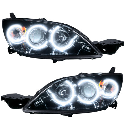 Oracle 2004 - 2009 Mazda 3 SMD Headlight - Hatchback - Halogen Style - White