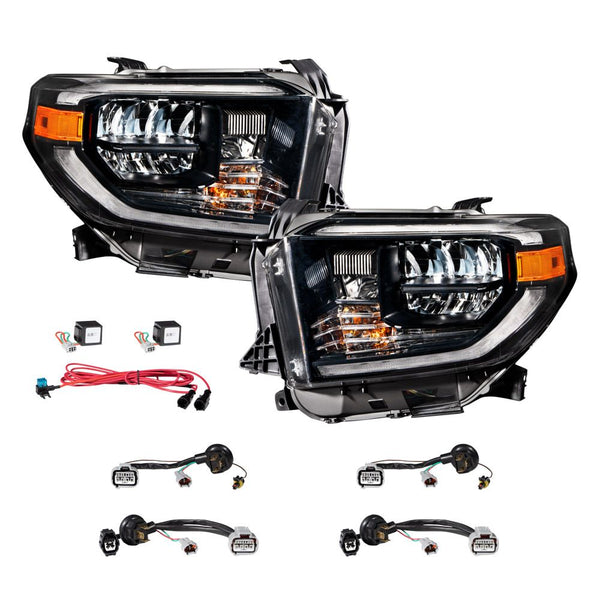 Form Lighting 2014-2021 Toyota Tundra LED Reflector Headlights (Pair)
