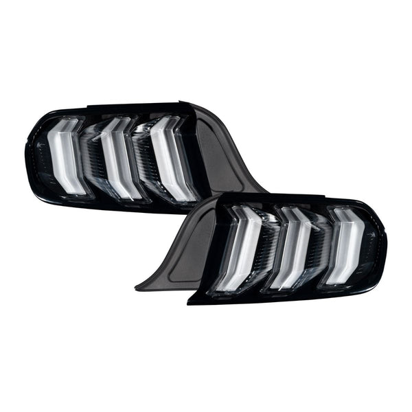 Form Lighting 2015-2023 Ford Mustang LED Tail Lights Clear (Pair)