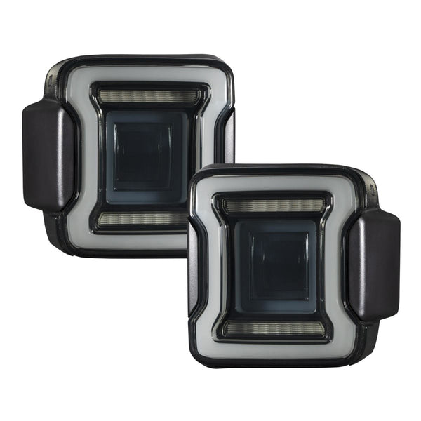 Form Lighting 2018-2023 Jeep Wrangler LED Tail Lights Smoke (Pair)
