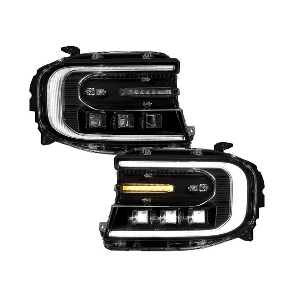 Form Lighting 2022 - 2024 Ford Maverick Sequential LED Projector Headlights (Pair)