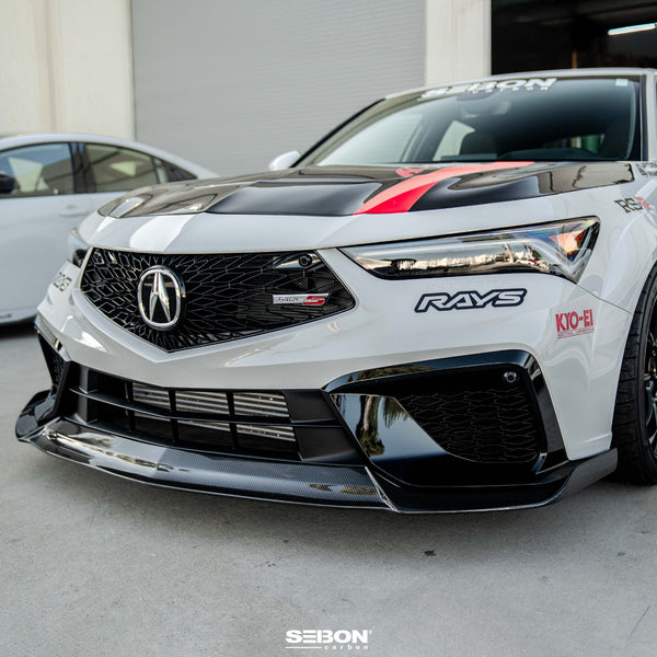 Seibon 2024 + Acura Integra Type-S MB-Style Carbon Fiber Front Lip