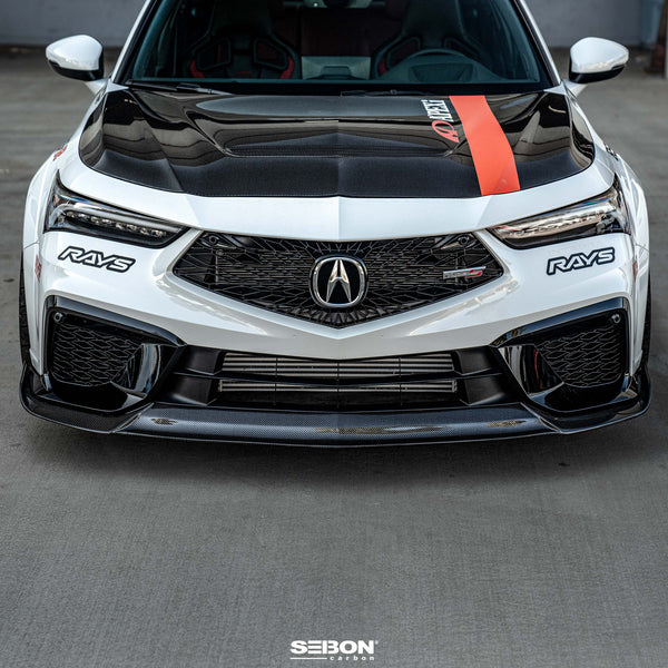 Seibon 2024 + Acura Integra Type-S MB-Style Carbon Fiber Front Lip