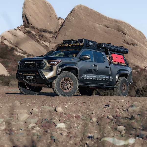 Seibon 2024 + Toyota Tacoma TRD PRO Front & Rear Carbon Fiber Fender Flares