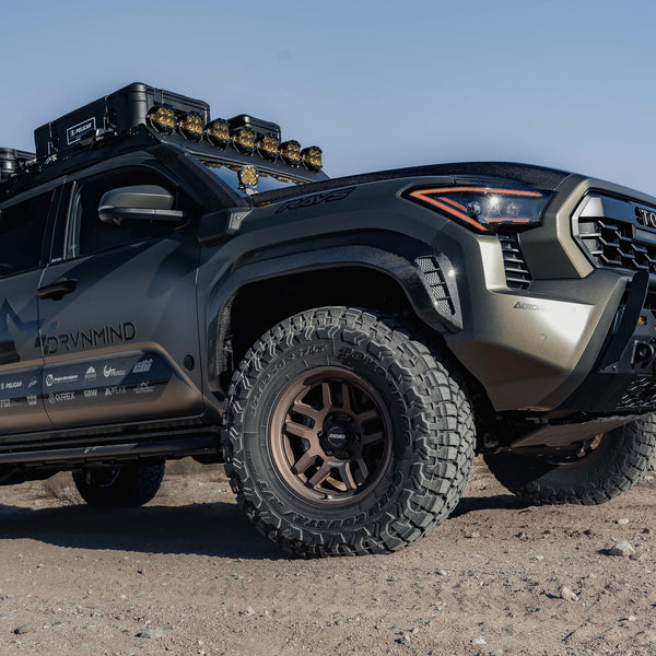 Seibon 2024 + Toyota Tacoma TRD PRO Front & Rear Carbon Fiber Fender Flares