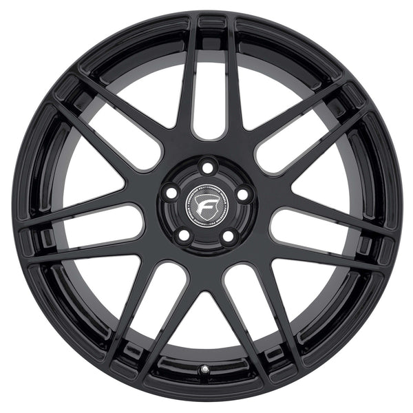 Forgestar F14 20x10.5 / 5x114.3 BP / ET40 / 7.32in BS Gloss Black Wheel