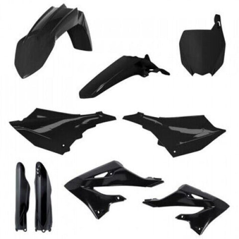 Acerbis 2023 Yamaha YZ125X/YZ250X/ 2022 - 2023 YZ125/YZ250 Full Plastic Kit - Black