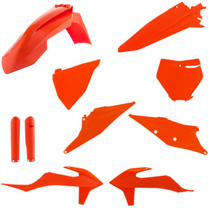 Acerbis 2019 - 2022 KTM 125-450 SX/ SX-F/ XC-F/ XC/ XC-tpi Full Plastic Kit - 16 Orange