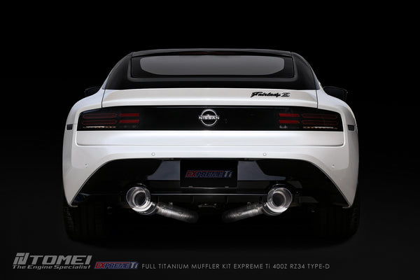 Tomei Full Titanium Muffler Kit Expreme Ti Catback Exhaust Type D - 2023 + Nissan Z