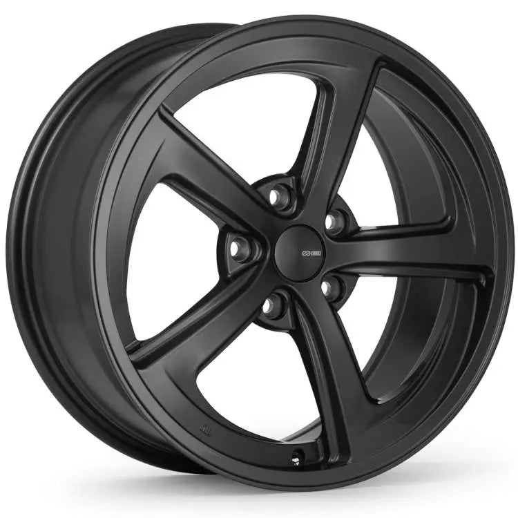 Enkei Giotto 18x8 / 5x120 BP / 50mm Offset / 72.6mm Bore - Gunmetal Wheel