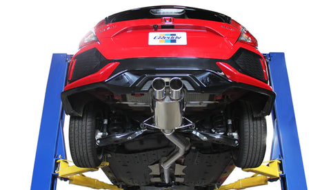GReddy 2017 - 2021  Honda Civic Sport Hatchback 76mm Supreme SP Cat-Back Exhaust