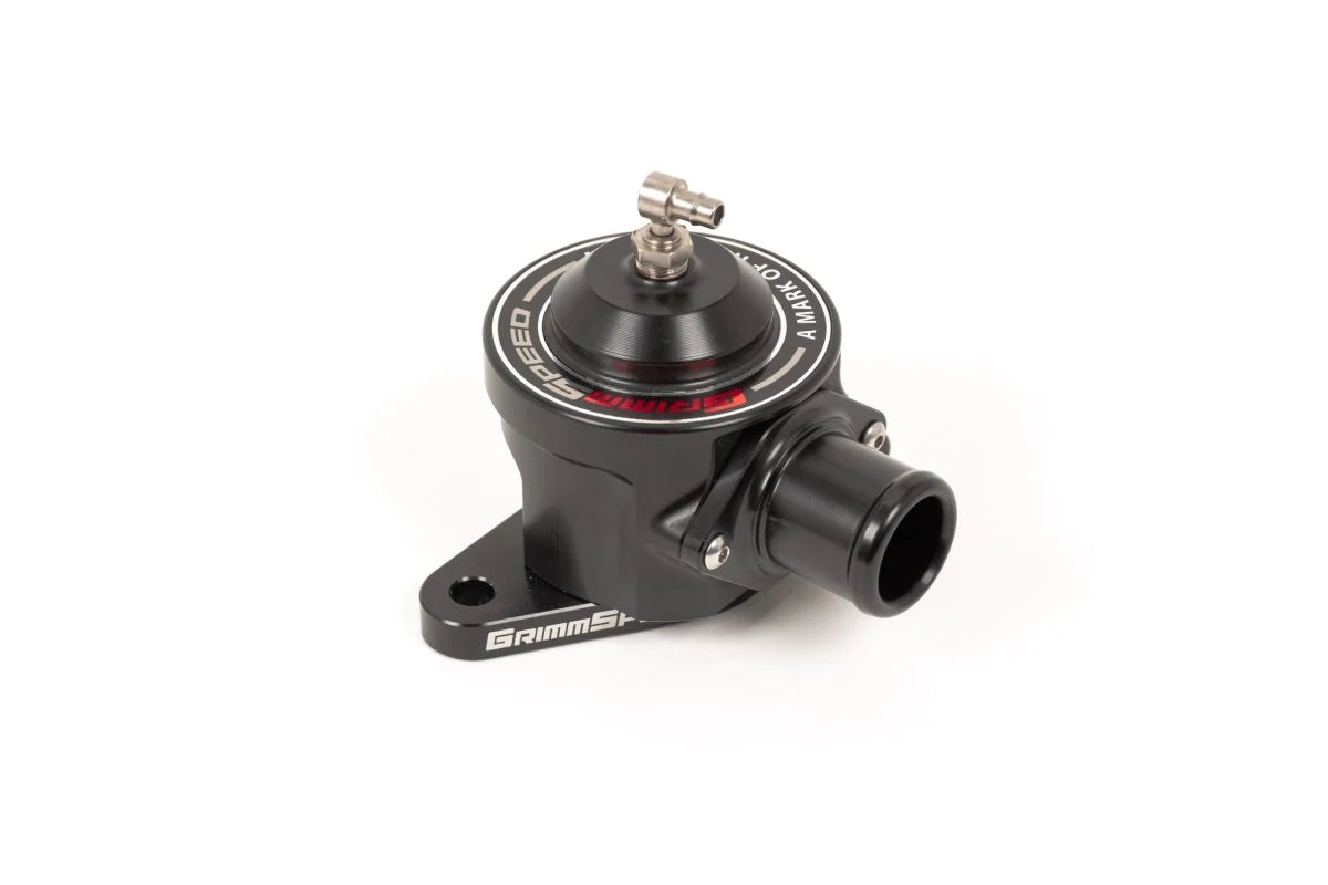 GrimmSpeed Bypass Valve V2 BLACK - Subaru 08-14 WRX, 05-19 LGT