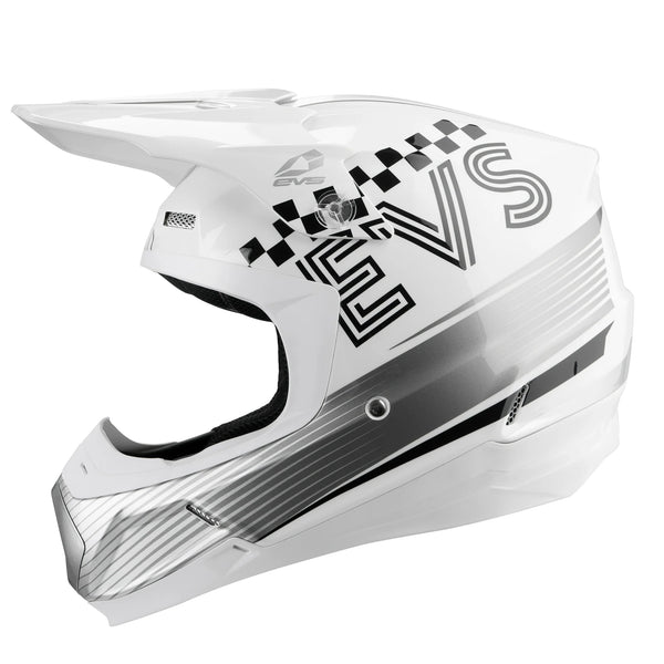 EVS T5 Helmet - Torino White