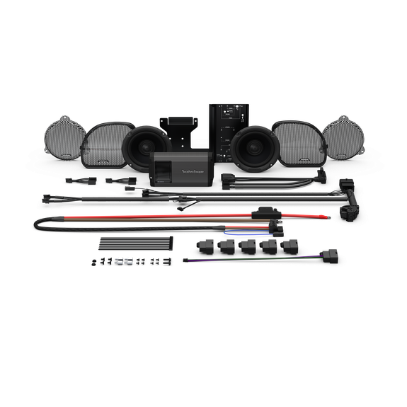 Rockford Fosgate 2014+ Harley Davidson Harley Davidson Road Glide/Street Glide Stage 2 Audio Kit