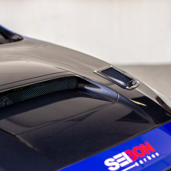 Seibon 2015 - 2021 Subaru WRX/STI CS Style Carbon Fiber Hood