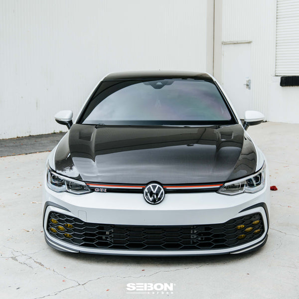 Seibon TM-Style Carbon Fiber Hood For 2022 + VW Golf MK8