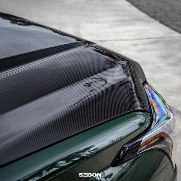 Seibon 2022 + Toyota Tundra / 2023 + Toyota Sequoia OE Style Carbon Fiber Hood