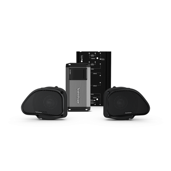 Rockford Fosgate 1998-2013 Harley Davidson Road Glide Stage 2 Audio Kit