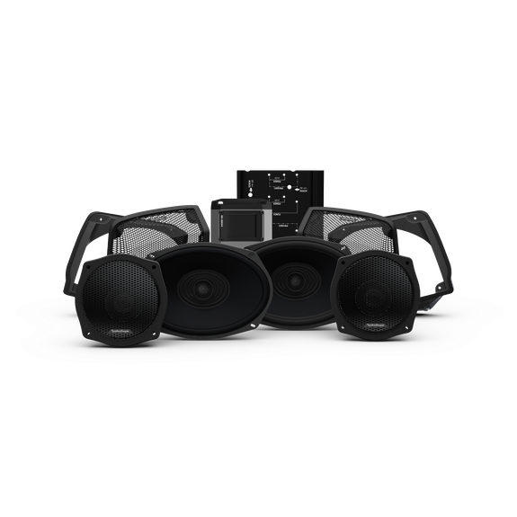 Rockford Fosgate 1998-2013 Harley Davidson Street Glide Electra Glide Stage 3 Audio Kit