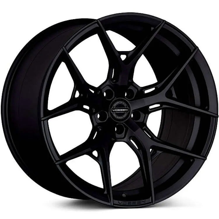 Vossen HF-5 20x11 / 5x120 / ET40 / Deep Face / 72.56 - Gloss Black Wheel