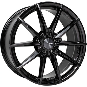 Enkei Hornet 18x8 5x112 45mm Offset 72.6mm Bore Gloss Black Wheel