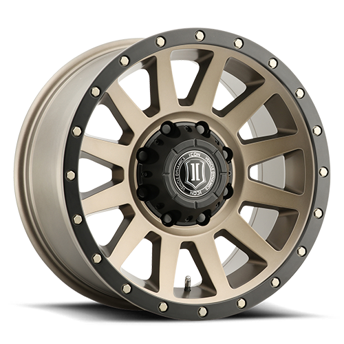 Icon Alloys Compression HD Bronze - 18x9/8x180/12mm/ 5 1/2 in Wheel