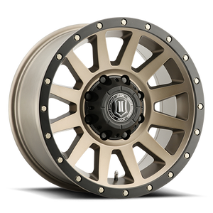 Icon Alloys Compression HD Bronze - 18x9/8x180/12mm/ 5 1/2 in Wheel