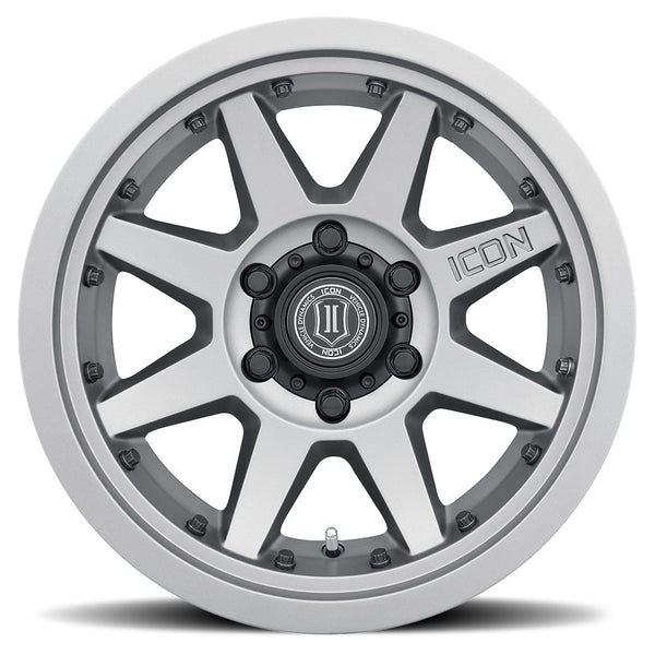 ICON Rebound Pro 17x8.5 5x4.5 ( 5X114.3 ) 0mm Offset 4.75in BS 71.5mm Bore Titanium Wheel