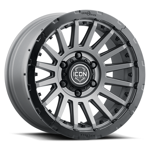 ICON Recon Pro 17x8.5 5x5 (5x127) -6mm Offset 4.5in BS 71.5mm Bore Charcoal Wheel