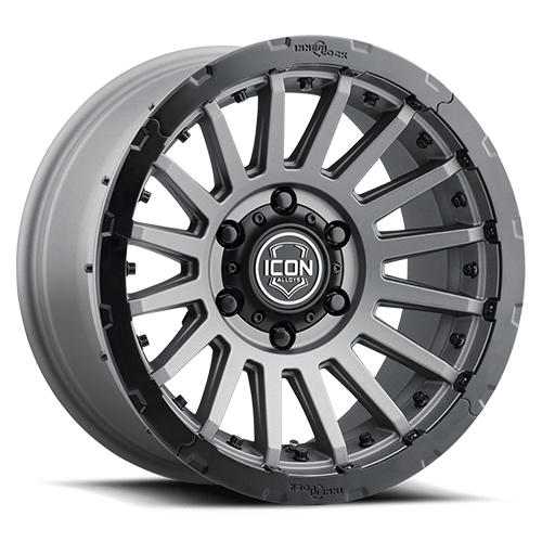 ICON Recon Pro 17x8.5 6x5.5 (6x139.7) 0mm Offset 4.75in BS 106.1mm Bore Charcoal Wheel