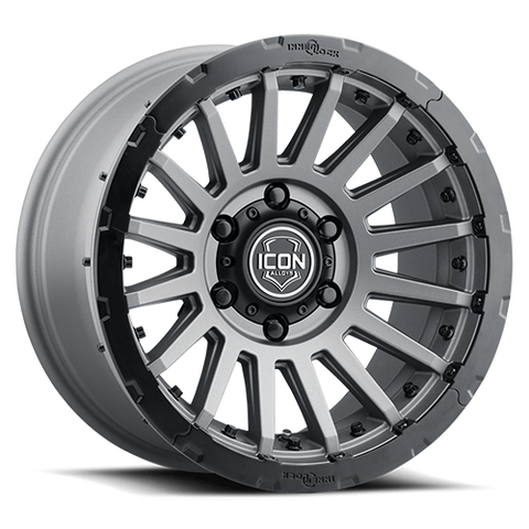 ICON Recon Pro 17x8.5 5x5 (5x127) -6mm Offset 4.5in BS 71.5mm Bore Charcoal Wheel