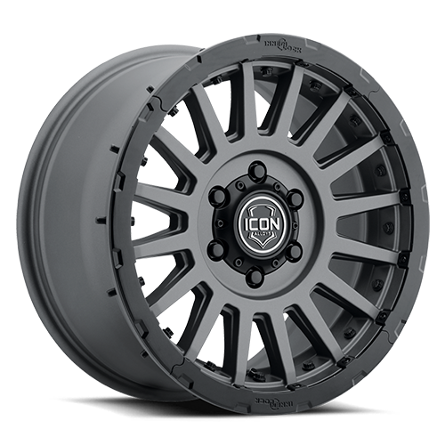 ICON Recon Pro 17x8.5 5x150 25mm Offset 5.75in BS Charcoal Wheel