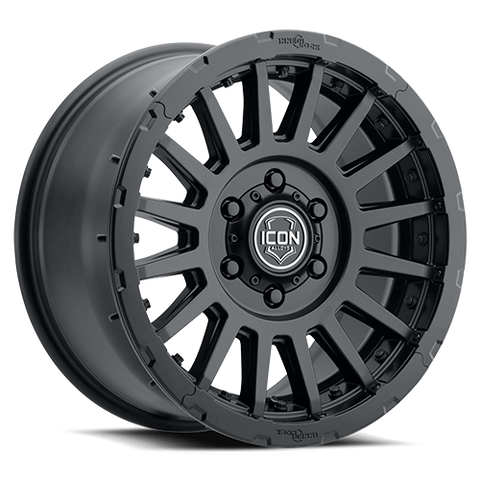 ICON Recon Pro 17x8.5 5x150 25mm Offset 5.75in BS Satin Black Wheel