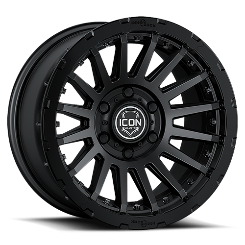 ICON Recon Pro 17x8.5 5x5 (5x127) -6mm Offset 4.5in BS 71.5mm Bore Satin Black Wheel