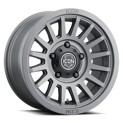 ICON Recon SLX 17x8.5 5x4.5 5x114.3 0mm Offset 4.75in BS 71.5mm Bore Charcoal Wheel