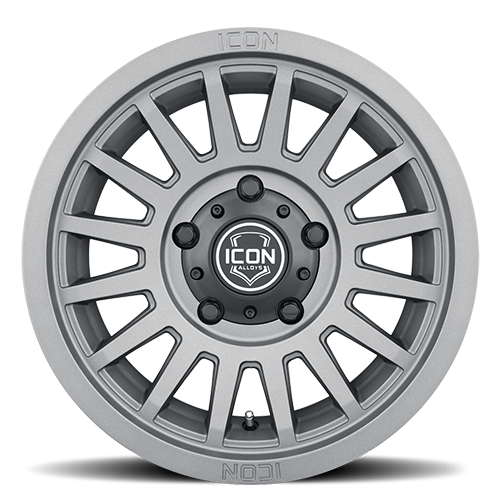 ICON Recon SLX 17x8.5 5x4.5 5x114.3 0mm Offset 4.75in BS 71.5mm Bore Charcoal Wheel