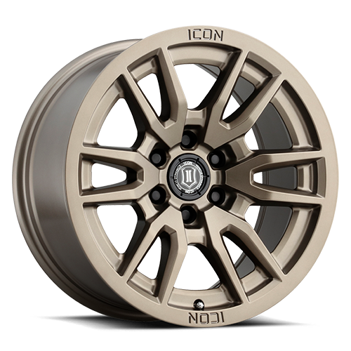 ICON Vector 6 - 17x8.5 6x135 6mm Offset 5in BS 87.1mm Bore Bronze Wheel