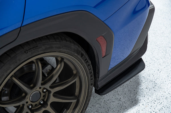 OLM S Style Matte Blk Rear Spats - Subaru WRX 2022+