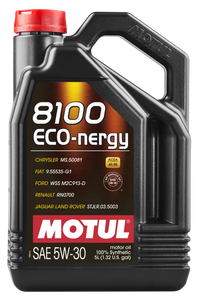 Motul 5L Synthetic Engine Oil 8100 5W30 ECO-NERGY ( 4 Pack )