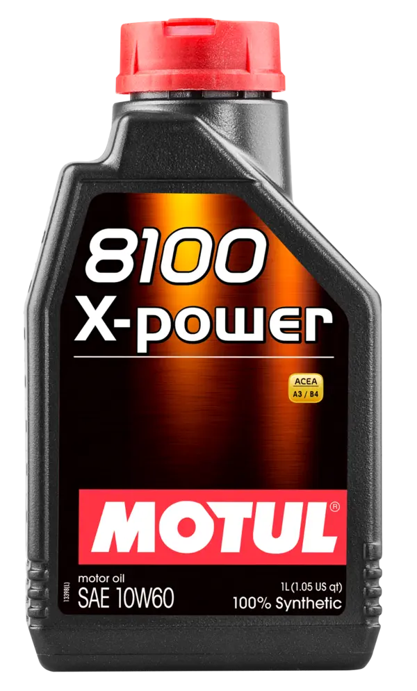 Motul 1L Synthetic Engine Oil 8100 10W60 X-Power ( 12 Pack )